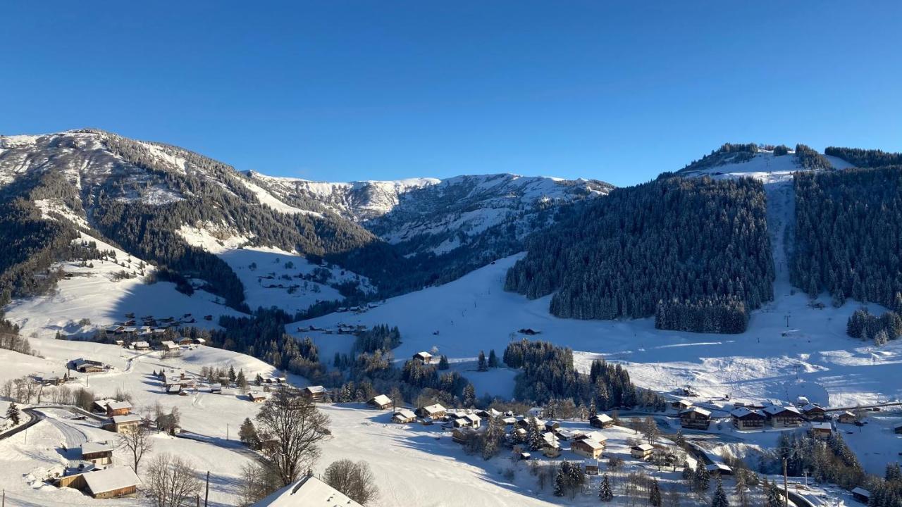 Demi Chalet Le Lachat Notre-Dame-de-Bellecombe Exteriér fotografie