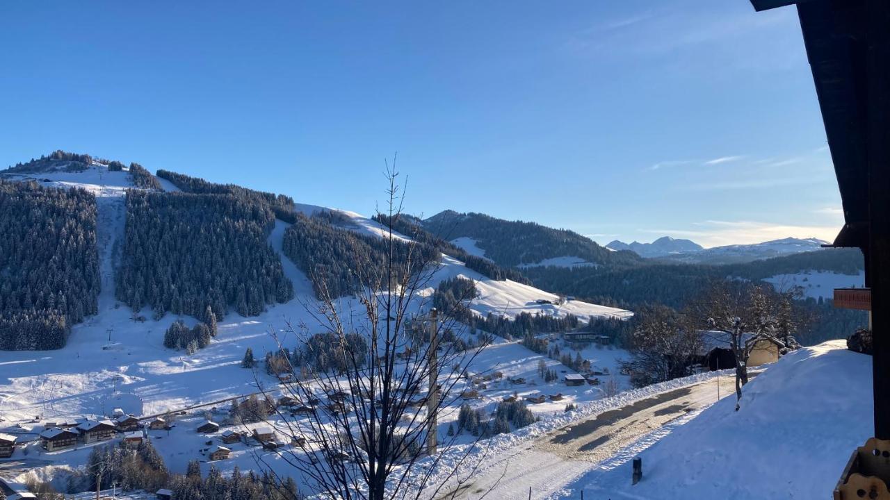 Demi Chalet Le Lachat Notre-Dame-de-Bellecombe Exteriér fotografie