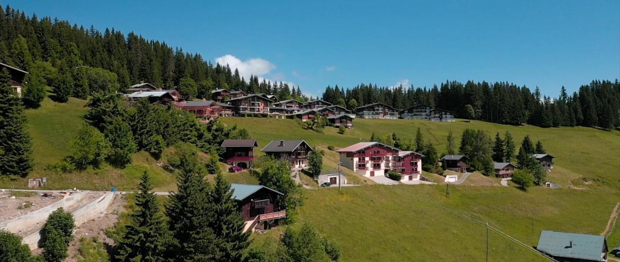 Demi Chalet Le Lachat Notre-Dame-de-Bellecombe Exteriér fotografie
