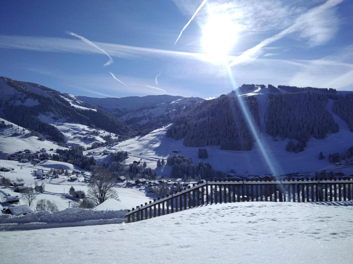 Demi Chalet Le Lachat Notre-Dame-de-Bellecombe Exteriér fotografie